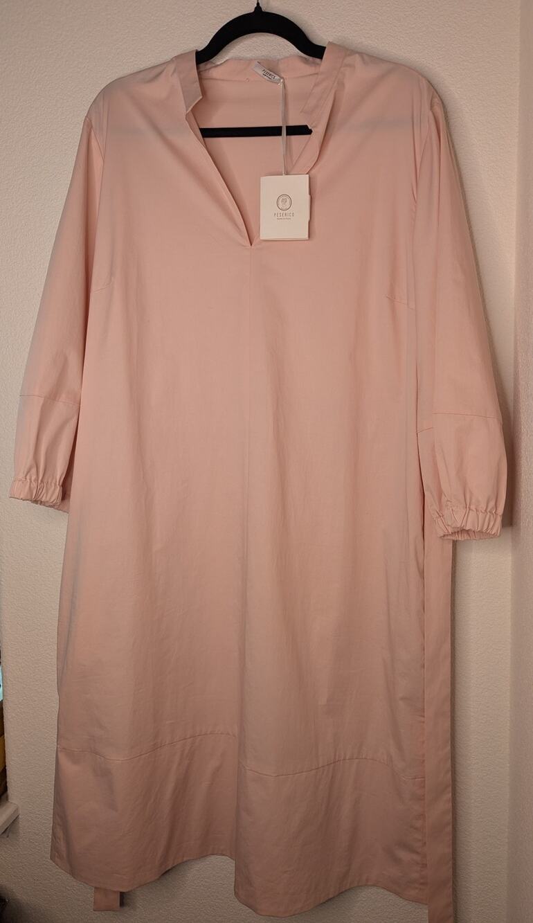 Peserico NWT Wrap Dress NS Designer Chic Travel Vacation Made in Italy Europe